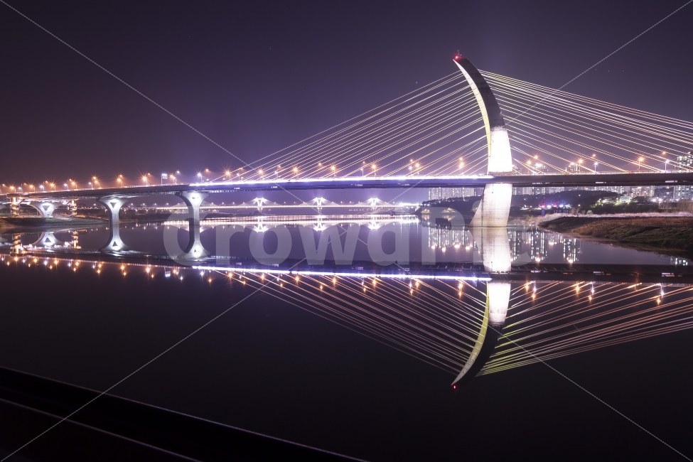 세종시,야경,한두리대교,장노출,반영,reflection,풍경,landscape,도시,풍경,city,landscape,야경,밤,nightscape,night,building,건물,bridge,다리,town,시티,urban,어반,metropolis,중심지