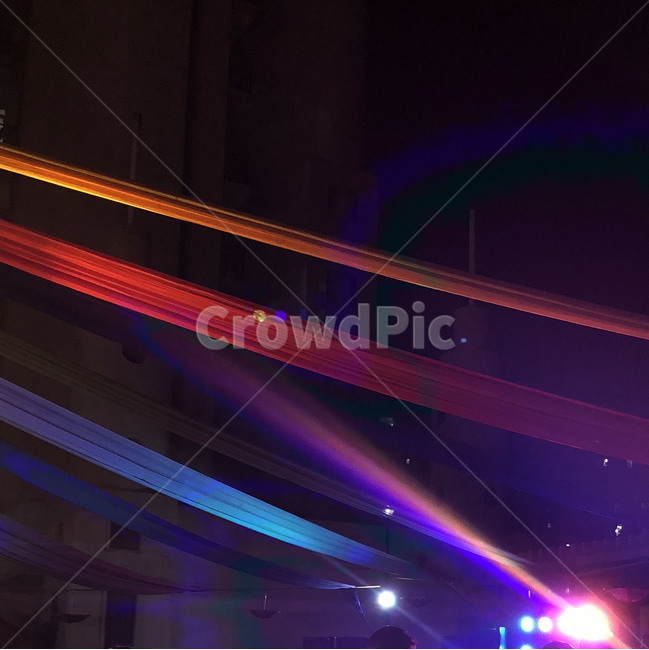 파티,천,여러가지색,색불빛,밤파티,조명불빛,천색깔,pary,fabric,multicolor,light,night