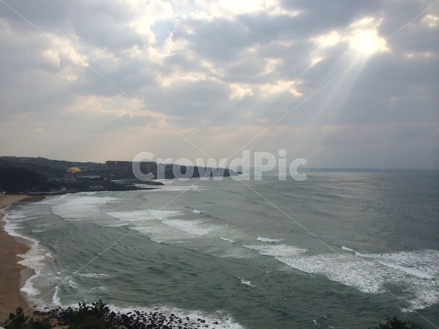 promontory,곶,ocean,대양,water,바다,sea,자연,nature,물,outdoors,옥외,파도,구름,빛,제주도