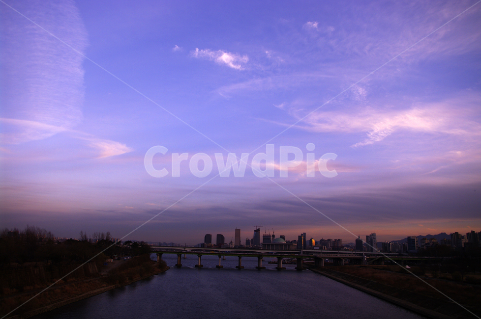 서울,한강,하늘,구름,풍경,노을,일몰,sunset,빌딩,도시,풍경,city,landscape,한국도시풍경,한국도시경관,korea cityscape,water,물