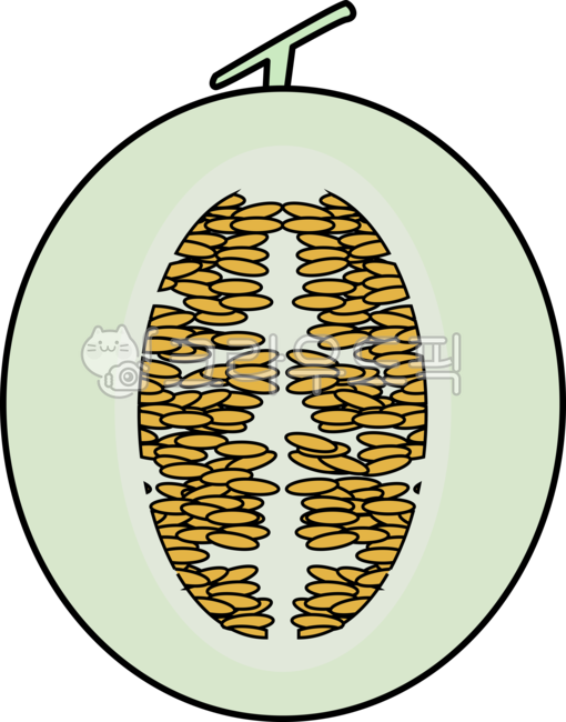 Melon cross section,fruit,melon top,summer,fruit tree,Melon illustration,cooking,melon,tap,green,fruit illustration,Fruit,nature,mart,Goods,market,nutrition,sweet,tropical fruit,pulp,cross section of fruit