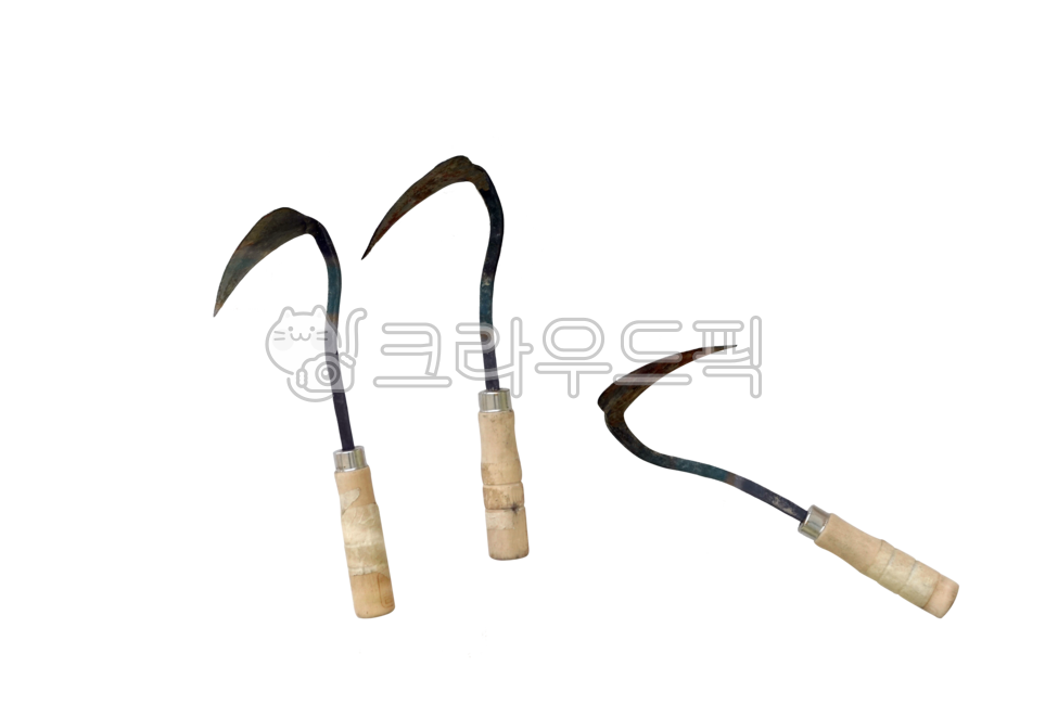호미, 농기구, 한국, 누끼, 배경, 사진,이미지,일러스트,캘리그라피 - 나비처럼작가
