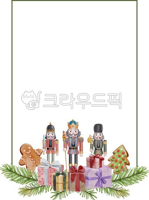 크리스마스,크리스마스일러스트,겨울,솔잎,선물상자,선물,인형,호두까기인형,쿠키,프레임,배너,광고창,배너창,청첩창,카드,크리스마스카드,초대장,card,christmascard,invitation,christmas,일러스트,수채화,그림,다꾸,다이어리꾸미기,손그림,그래픽,graphic,illustration,watercolor,drawing,painting,frame