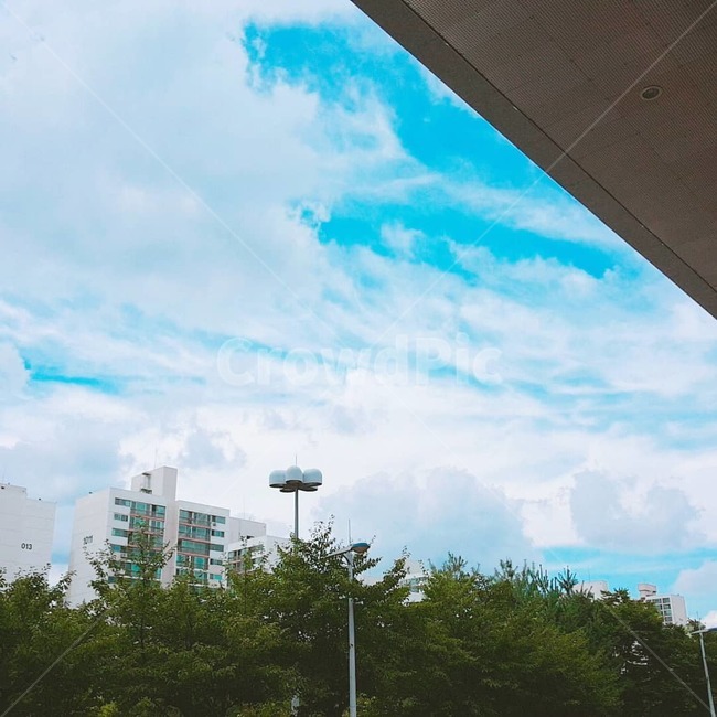 풍경,구름,여름,파란하늘,아파트