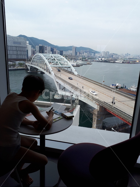 라발스호텔,바다,다리,부산,영도,미술,아들,라발스,호텔,휴식,평화,주말
