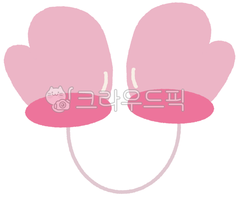 털장갑,벙어리장갑,겨울요소,겨울장갑,겨울용품,분홍색장갑