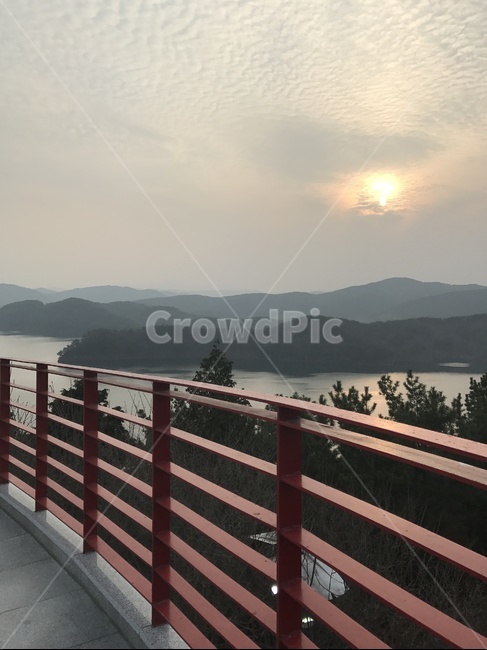 호수,산,하늘,자연,진주데이트,진양호