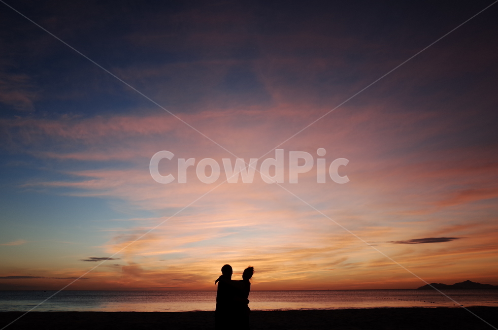 일출,일몰,커플,해변,비치,자연,풍경,nature,landscape,해변,바다,beach,sea,사람,인물,인간,human,person,연인,커플,사랑,lover,couple,인물실루엣,사람실루엣,character silhouette,human silhouette,여행,휴가,traveling,vacation,trip,silhouette,실루엣,outdoors,옥외