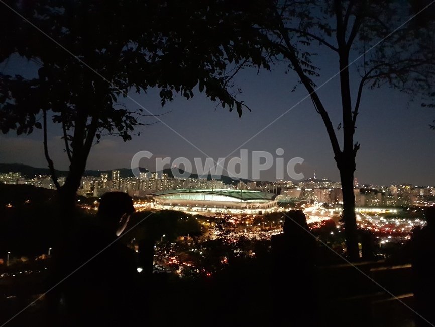 올림픽경기장,야경,풍경,경관,야간,낭만,하늘공원,불빛,야경,밤,풍경,nightscape,night,landscape,도시,city,한국도시풍경,한국도시경관,korea cityscape,night life,나이트 라이프,nature,자연,outdoors,옥외