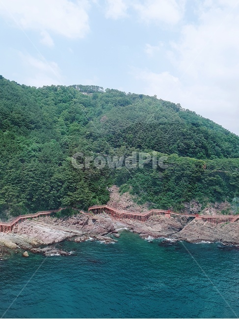 하늘,구름,바다,배경,올레길,둘레길,산책,부산,풍경,자연,맑음,나무,sky,green,nature