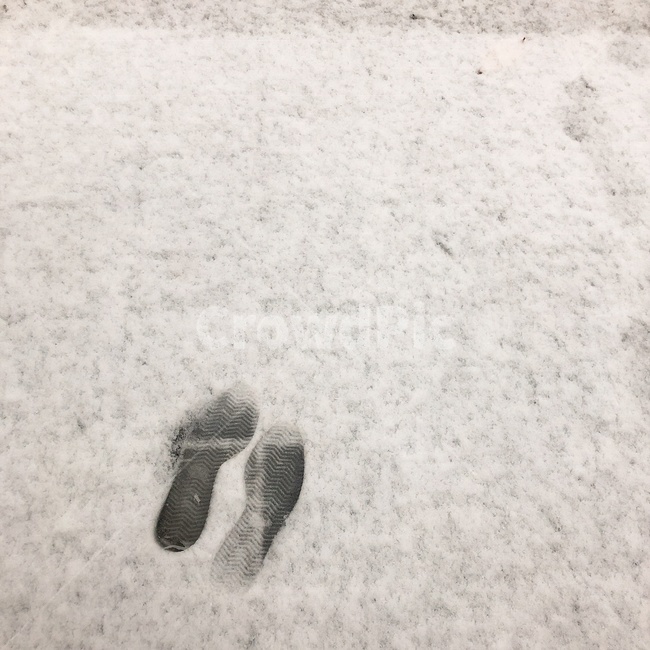 눈,발자국,첫눈,흰색,혼자,겨울,계절,winter,season