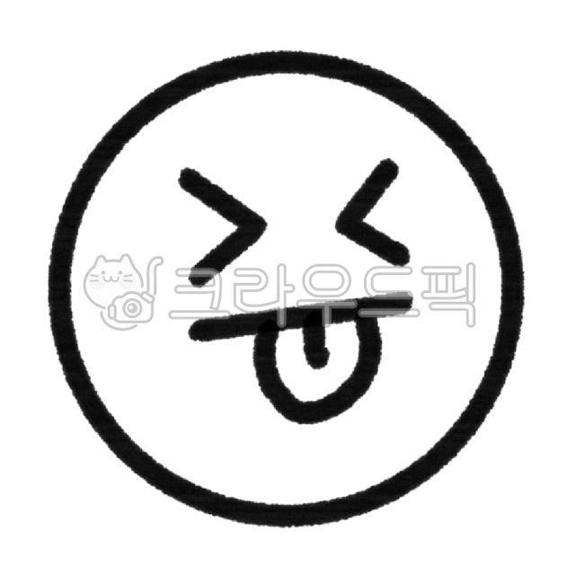 face, hand drawing, Emoji, illustration, emoticon - Authentic Korean ...