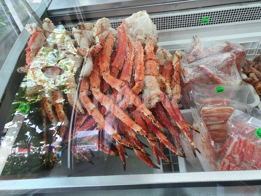 게,마켓,진열대,crab,seafood,씨푸드,수산물
