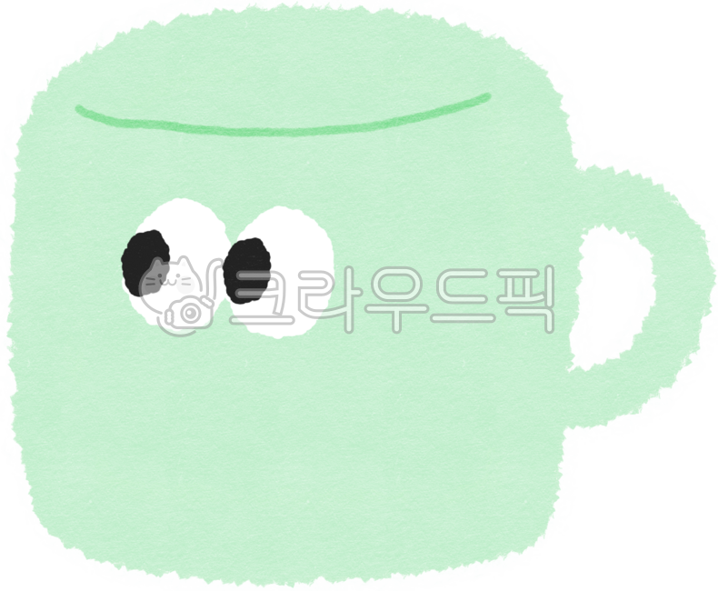 머그컵,머그컵그림,머그컵일러스트,귀여운컵그림,컵일러스트,컵그림,cup,mugcup,민트색컵,민트색머그컵,컵,눈,눈알,캐릭터,표정,귀여운컵,민트색,커피
