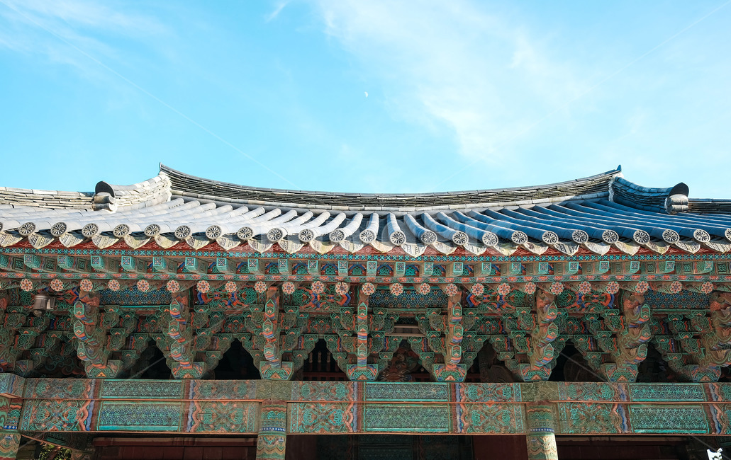 불국사,한국,전통적인,기와,여름,맑은하늘,지붕,처마,알록달록,전통건축,경주,bulguksatemple,summer,traditional,sky,roof,korea,eaves