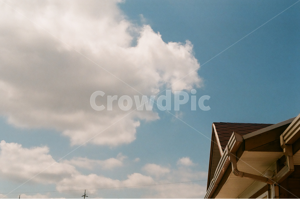 하늘,구름,풍경,sky,cloud,필름사진,뭉게구름