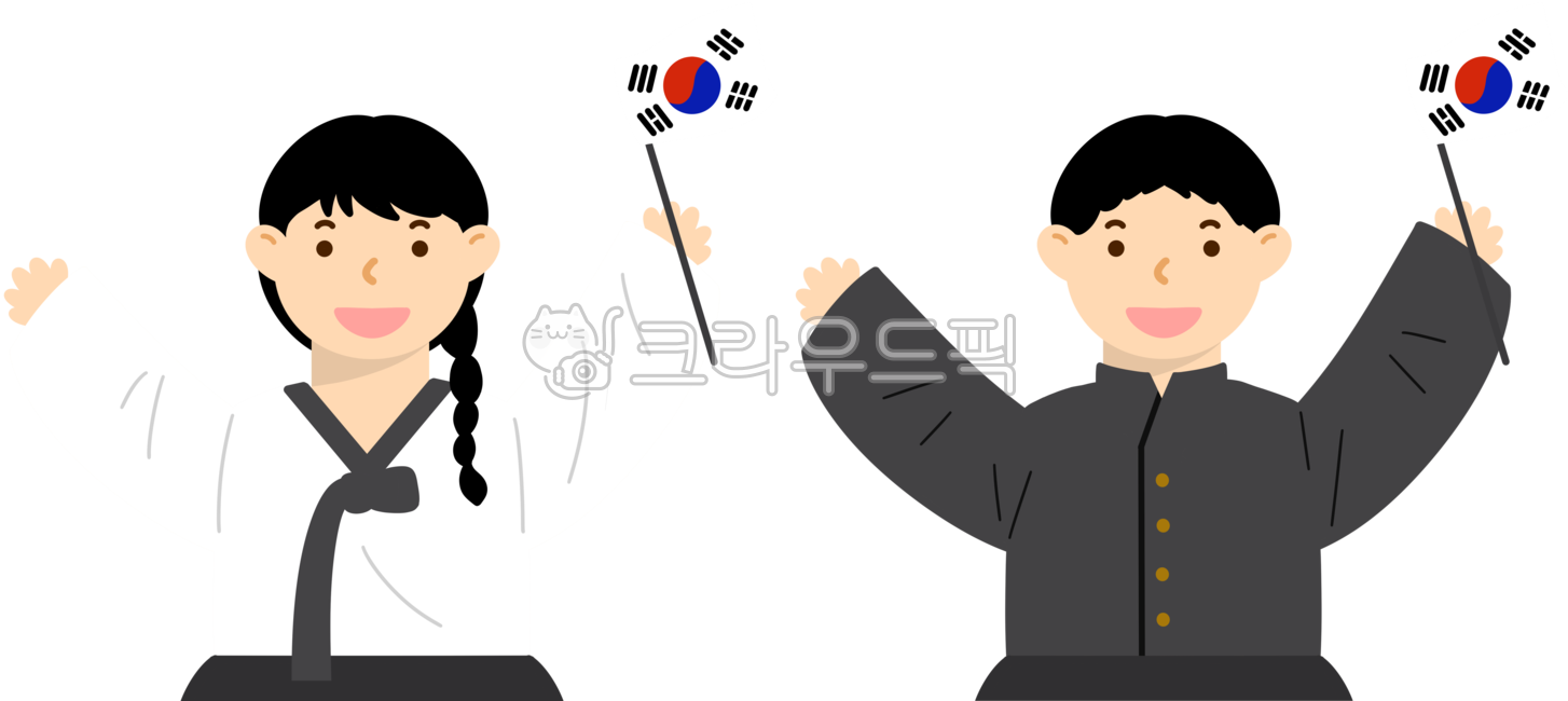 삼일절,광복절,독립,만세운동,독립운동,역사,일러스트,인물,사람,학생,어른,소녀,소년,깃발,독립기념일,기념일,3월1일,31절,8월15일,일제강점기,국경일,공휴일,저항,운동,한국,한국사,애국,대한독립,대한독립만세,국기,현충일,625,제헌절,추모,호국,보훈,한복,캐릭터,휴일,유관순