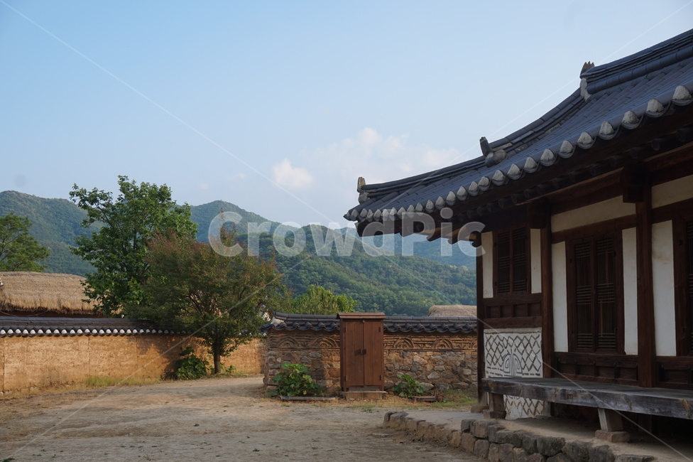 안동,하회마을,전통,기와,기와집,하늘,풍경,자연,한옥,한국전통,한국문화,korean traditional,korean culture,건축물,건물외관,exterior,building,structure,architecture,construction