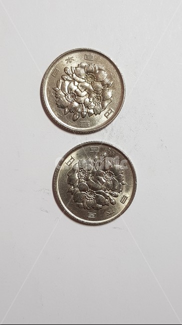 일본동전,앞,뒤,1엔,coin,동전,money