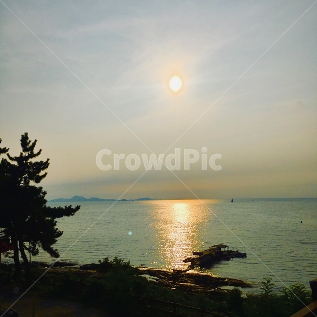 nature,자연,outdoors,옥외,바다,물,파도,노을,풍경
