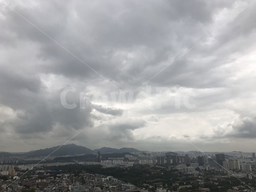 우울,답답,먹구름,남산,비,도시,풍경,city,landscape,outdoors,옥외,경치,nature,자연,scenery,weather,날씨