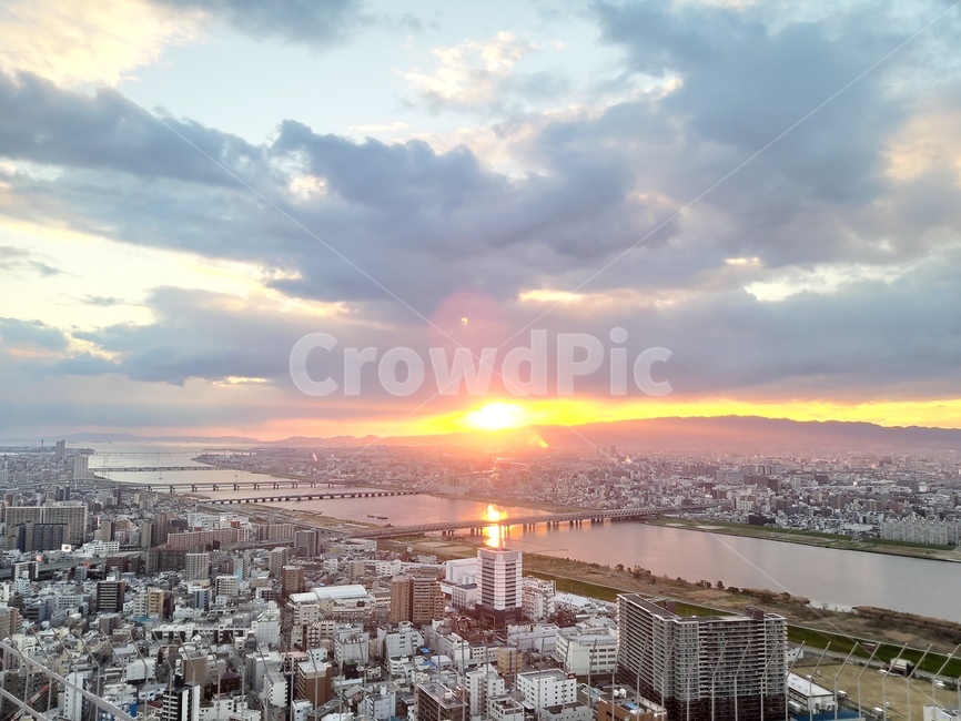 도심,일몰,풍경,태양,석양,도시,풍경,city,landscape,한국도시풍경,한국도시경관,korea cityscape,outdoors,옥외,scenery,nature,자연,경치,aerial view,조감도