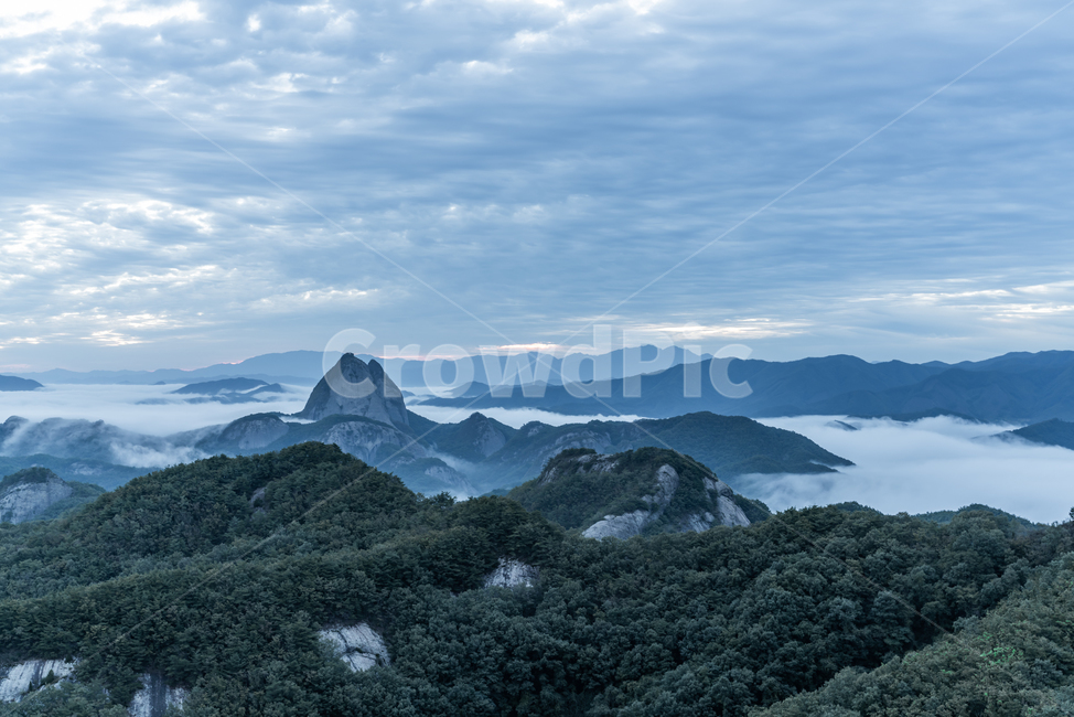 마이산,광대봉,일출,명산,운해,자연,풍경,nature,landscape,한국자연풍경,한국자연경관,korea nature landscape,outdoors,옥외,mountain range,산맥,mountain,산,peak,피크