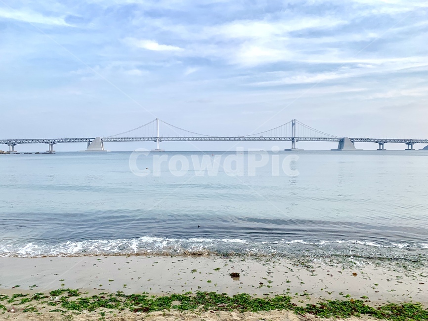바다,하늘,물,물결,파도,흙,대교,구름,모레,랜드마크,landmark,tourist attraction,한국랜드마크,한국관광지,한국명소,korea landmark,korea tourist attraction