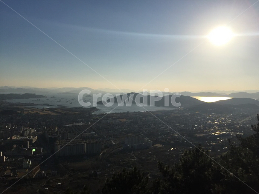 등산,경치,정상,등반,해,도시,풍경,city,landscape,한국도시풍경,한국도시경관,korea cityscape,outdoors,옥외,nature,자연,flare,플레어,light,빛,scenery