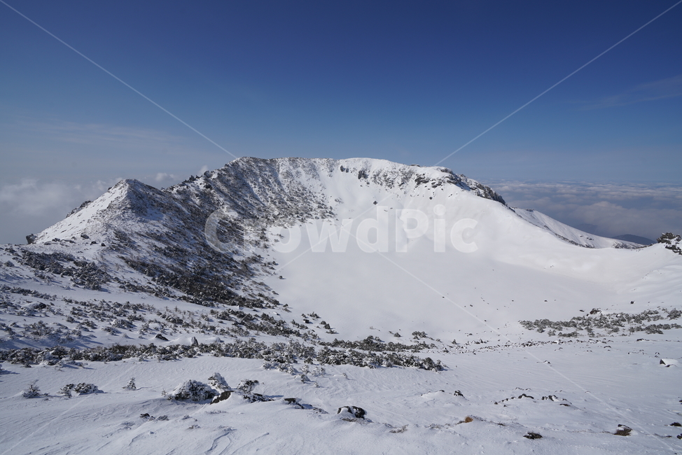한라산,제주도,백록담,성판악코스,hallasan,국립공원,옥외,nature,자연,눈,snow,빙하,mountain,겨울,계절,winter,season,자연,풍경,nature,landscape