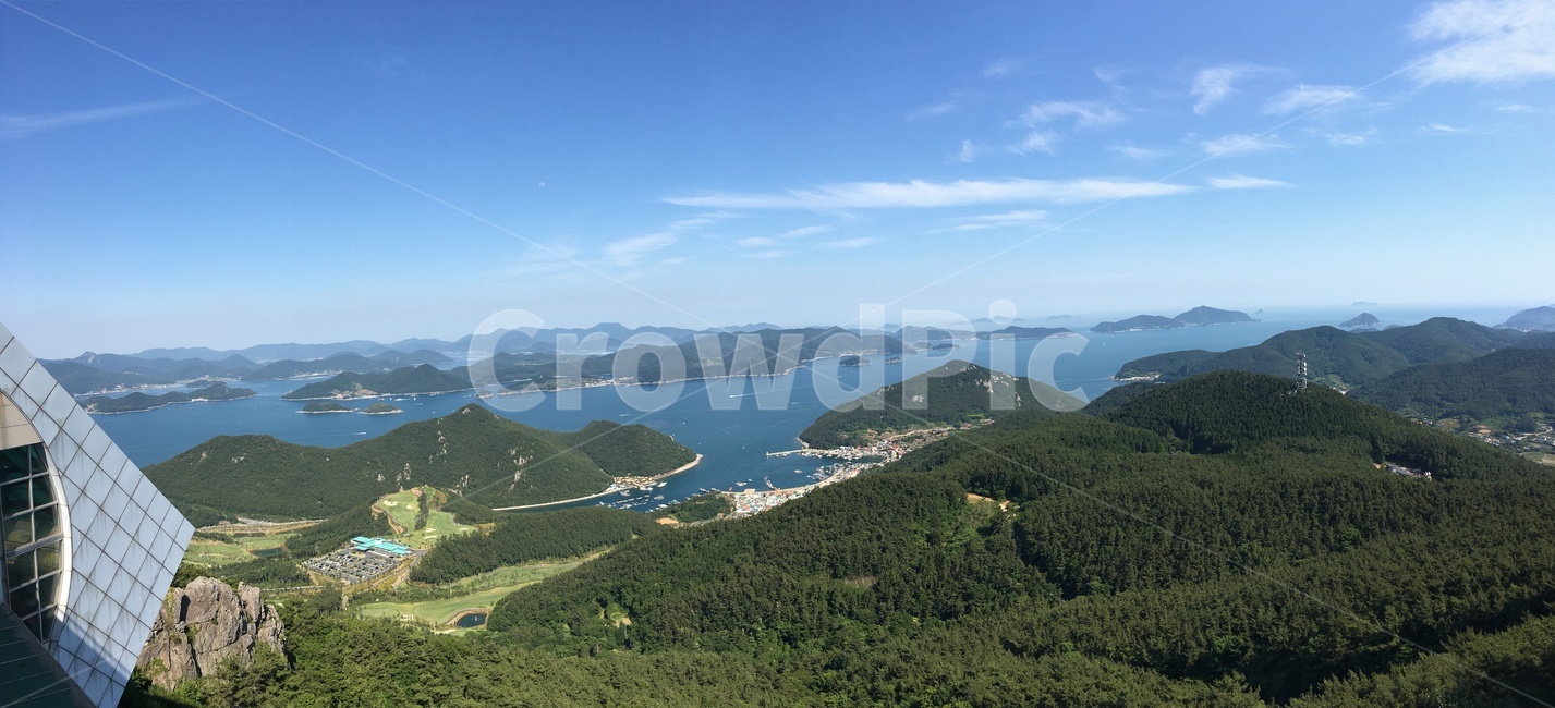 통영,파노라마,힐링,자연,풍경,전망,섬,바다,하늘,배경,한국자연,한국풍경,여름,korea,nature,view,landscape,island,sea,sky,summer,healing,자연,풍경,nature,landscape,land,땅,outdoors,옥외,slope,경사,shoreline,해안선,water,물,ocean,대양