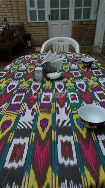 테이블보,사발,넵킨,table,chair,알록달록