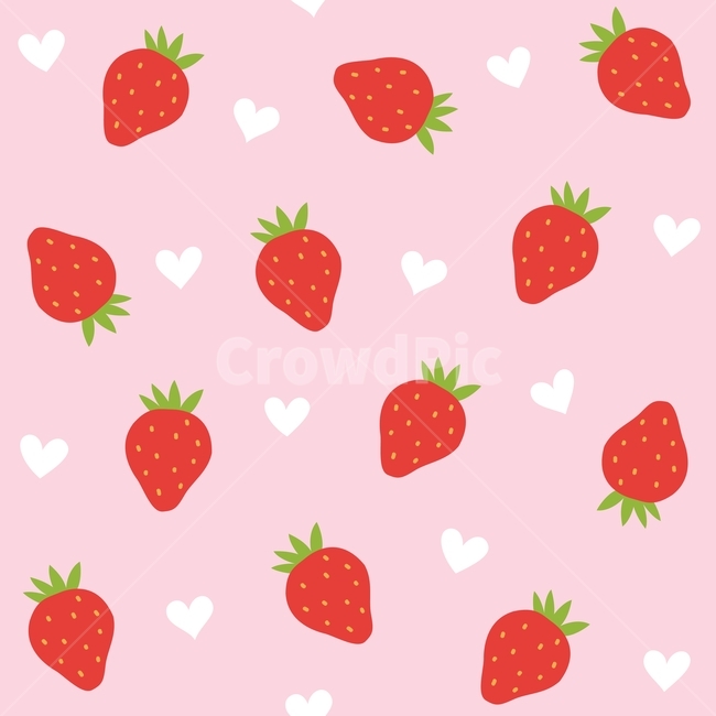 딸기,과일,음식,봄,하트,사랑,strawberry,패턴,분홍,pink,디자인,귀여운,heart,love,포장지,식물,pattern,vector,fruit,plant,food,배경,design,일러스트,illustration,background