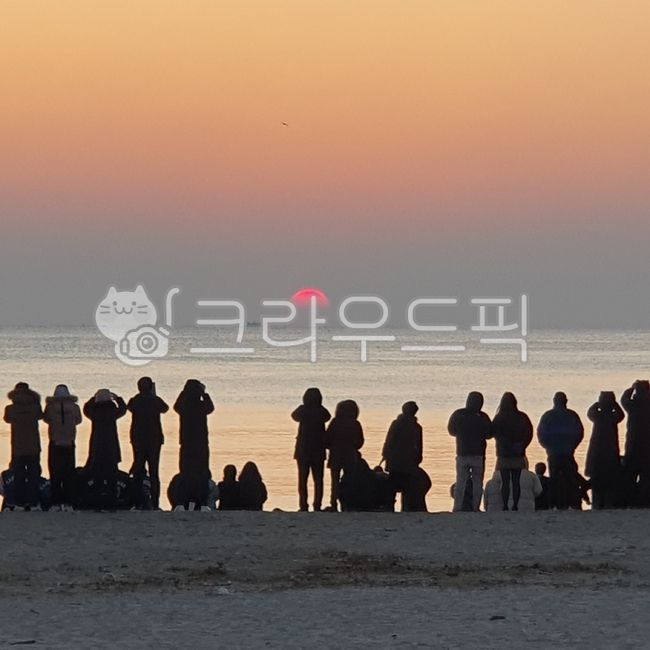 일출,바다,새해,속초,아침