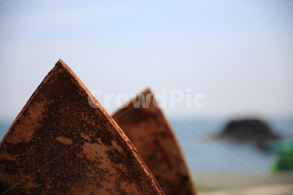 rust,녹,해변,바다,어촌,어부