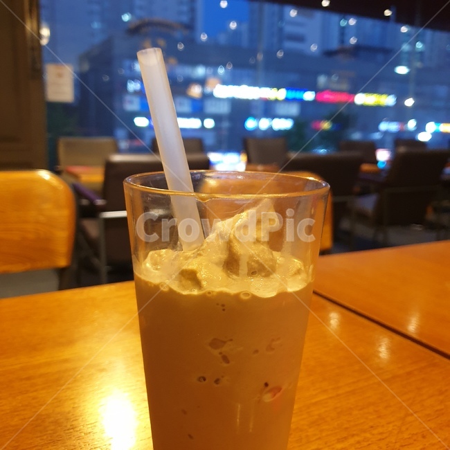 커피,밀크셰이크,카페,스무디,여유