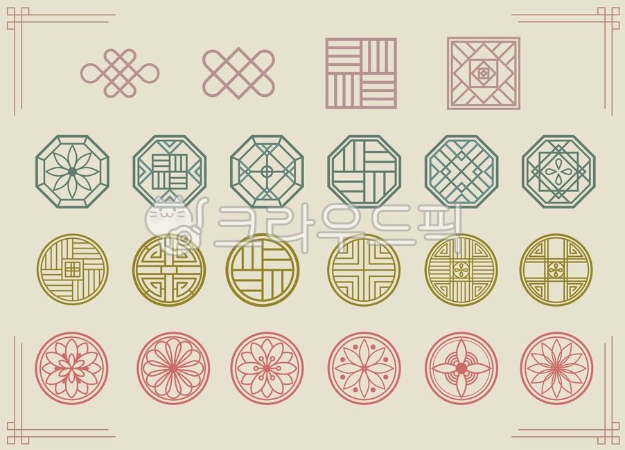Korea, tradition, traditional pattern, pattern, pattern - Authentic ...