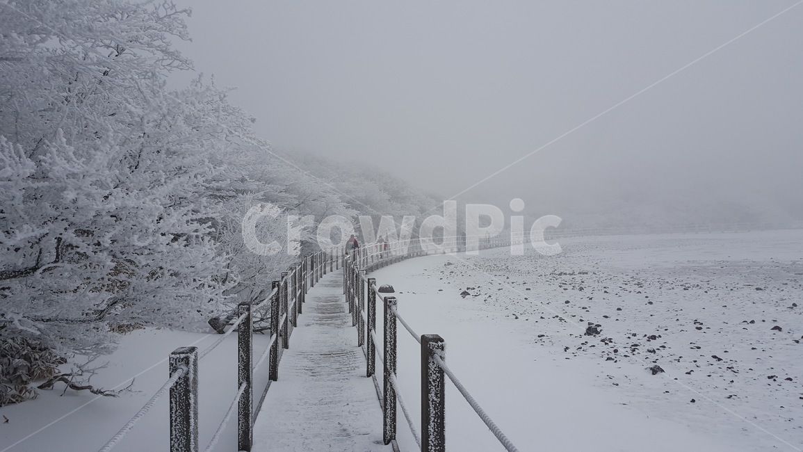 한라산,겨울산행,산정호수,사라오름,눈꽃,겨울,계절,winter,season
