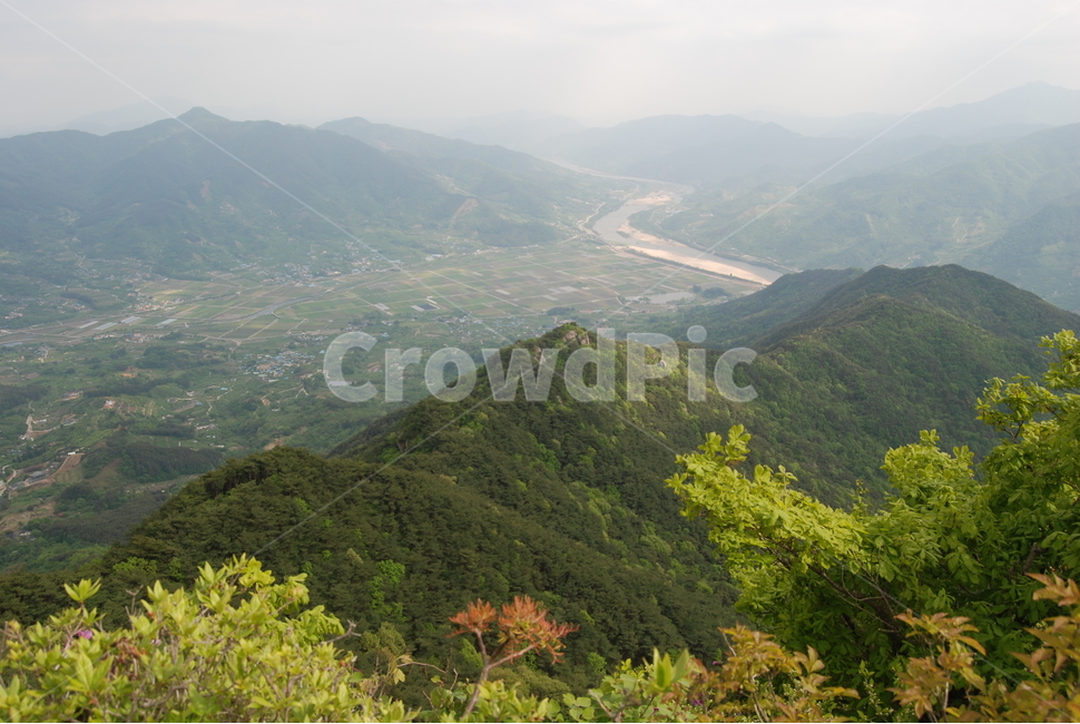 봄,산,꽃,자연,하늘,자연,풍경,nature,landscape,outdoors,옥외,slope,경사
