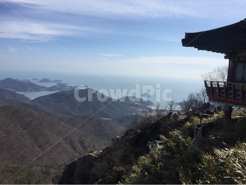 남해,바다,섬,보리암,구름,자연,풍경,nature,landscape,한국자연풍경,한국자연경관,korea nature landscape,outdoors,옥외