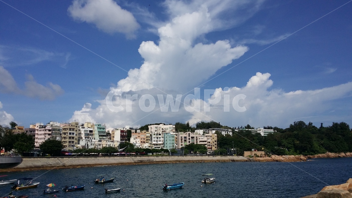 하늘,구름,배,바다,풍경,자연,sky,날씨,weather,cloud,outdoors,옥외