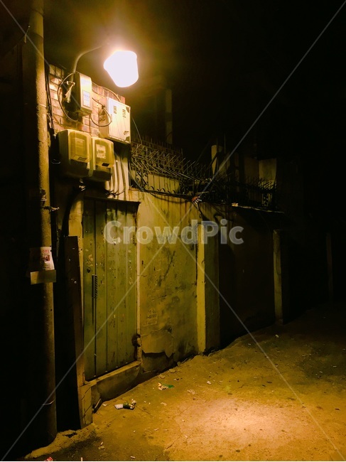야경,가로등,전구,분위기,골목,light,골목길,어두운,밤,밤길