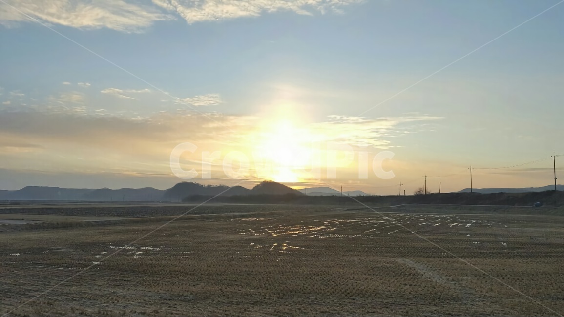 일출,새벽,겨울,풍경,자연,논,해,하늘,새벽하늘,아침,아침해,햇빛,자연,풍경,nature,landscape,outdoors,옥외