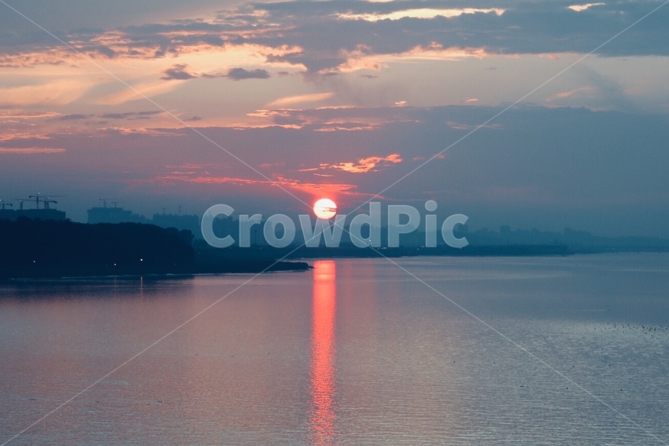 노을,하늘,바다,일몰,sunset,자연