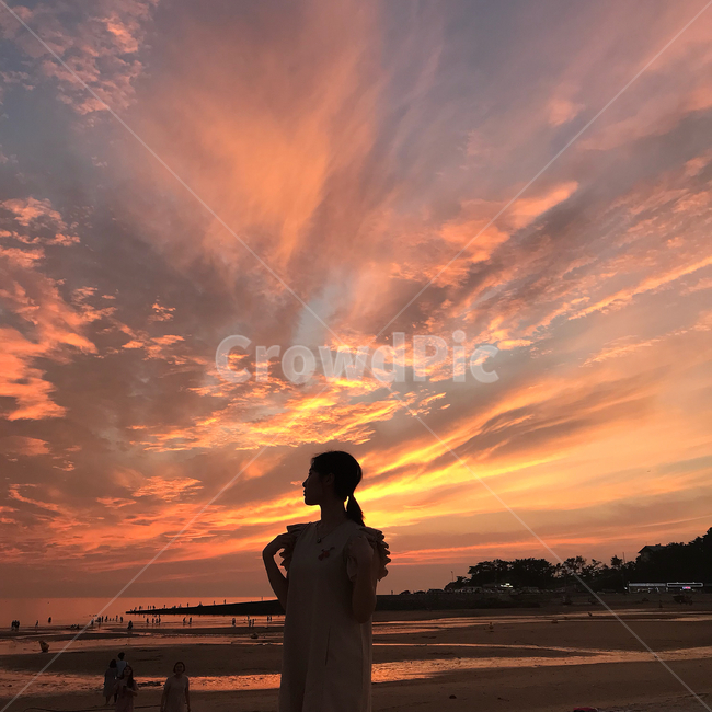 여행,풍경,바다,노을,사람,인물,사람옆모습,감성사진,사람,인물,인간,human,person,여성,여자,woman,female,lady,여행,휴가,traveling,vacation,trip