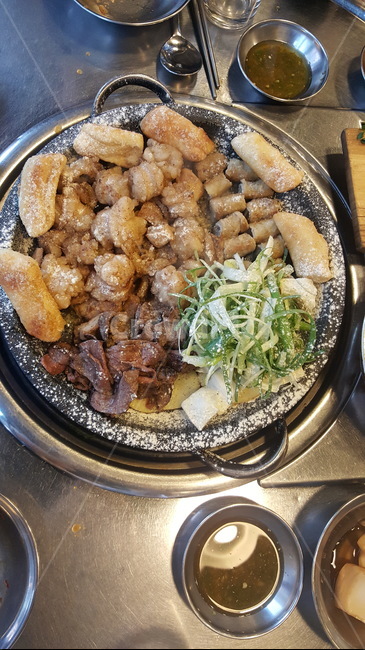 곱창,떡,곱,곱창볶음,모듬,tripe,음식,내장,막창,파