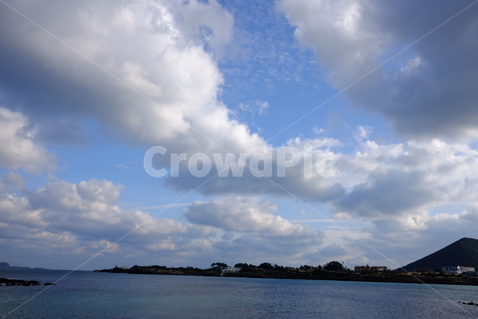 하늘,구름,바다,제주도,자연,풍경,섬,자연,풍경,nature,landscape,outdoors,옥외,weather,날씨,cumulus,적운,cloud,sky