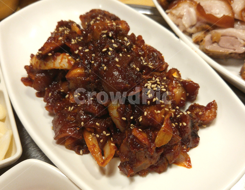 족발,매운족발,돼지고기,음식,food