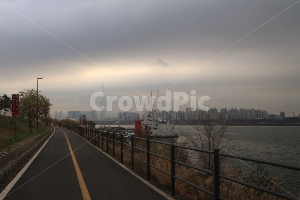아스팔트,asphalt,road,산책로,강변