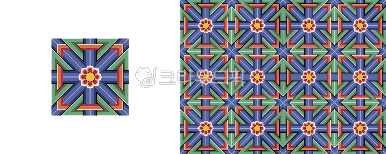 dancheong, dancheong, hexagonpattern, koreatraditional, koreanpattern ...